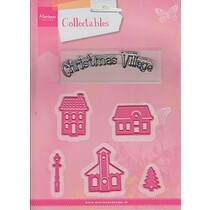 Marianne Design, mini Christmas village, COL1329