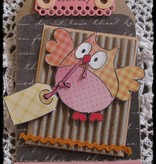 DESIGNER BLÖCKE  / DESIGNER PAPER Eline summer's owls 2