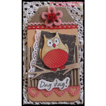 DESIGNER BLÖCKE  / DESIGNER PAPER Eline summer's owls 2