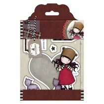Urban stamp, Santoro, Purrrrrfect Love