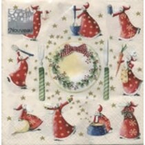 Serviettes de Noël