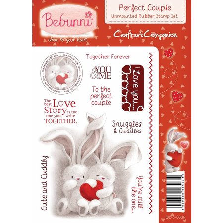 Crafters Company: BeBunni Stempel Rubber zegel, BeBunni Thema: Love