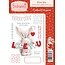 Crafters Company: BeBunni Stempel Rubber stamp, BeBunni topic: I Love You