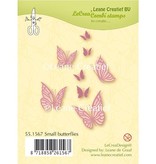 Leane Creatief - Lea'bilities Transparent Stempel: kleine Schmetterlinge