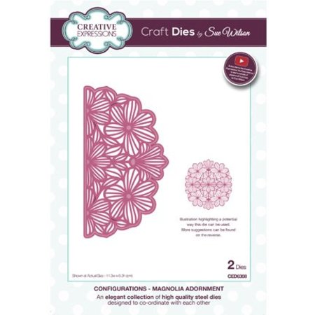 Creative Expressions Punching and embossing template: The Collection Configurations