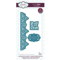 Punching and embossing template: The Australian Collection