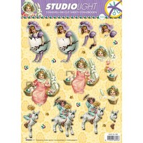 A4 cut sheets, Theme: Easter