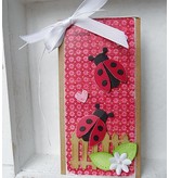 Marianne Design Stamping and Embossing Stencil + mini stamp