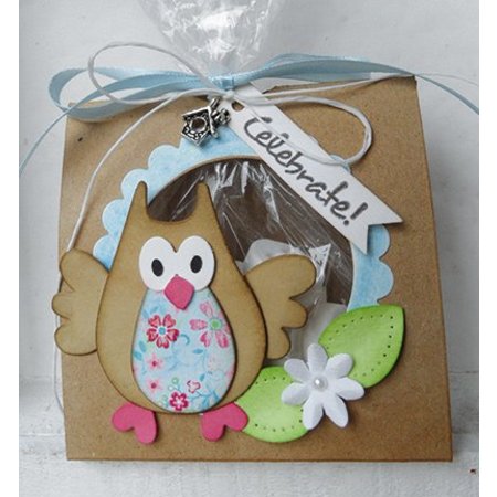 Marianne Design Stempling og preging mappe, Owl