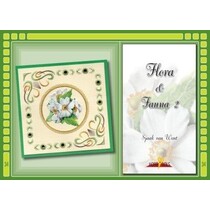 Bastelbuch Tópico: Flora en fauna Stickvorlage