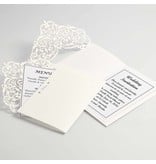 KARTEN und Zubehör / Cards Map & Envelopes, card size 12x17,7 cm, cream, 5 pieces, 230 g