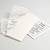 KARTEN und Zubehör / Cards Map & Enveloppen, card formaat 12x17,7 cm, crème, 5 stuks, 230 g
