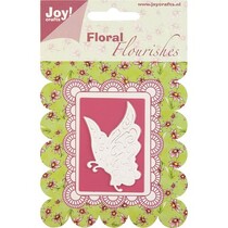 Découpage et emboutissage papillon pochoir.