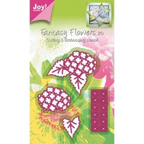 Kutte og prege sjablong Mery sjablong blomst struktur.