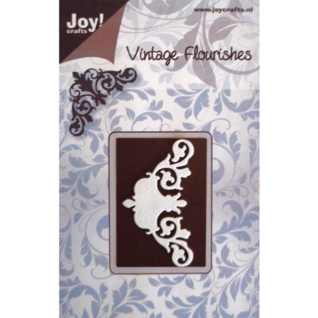 Joy!Crafts und JM Creation Joy Crafts, kutte og prege sjablong mal Mery blomst struktur. - Kopi