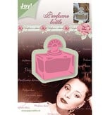 Joy!Crafts und JM Creation Joy Crafts, kutte og prege sjablong, rektangel parfyme flaske, 53x56mm