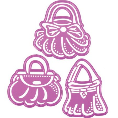 Joy!Crafts und JM Creation Joy Crafts, kutte og prege sjablong bag