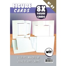 Figuur 1 Cards - Craft, wit
