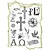 Viva Dekor und My paperworld Transparent timbres Sujet: occasions religieuses