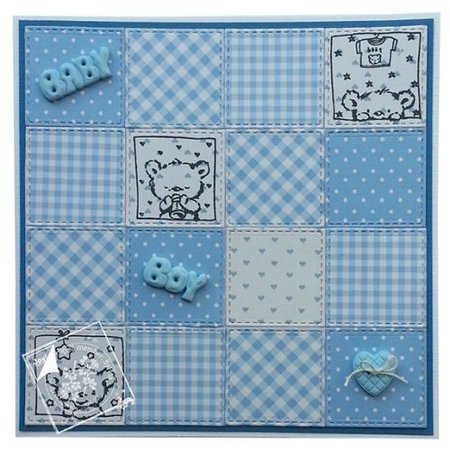 Joy!Crafts und JM Creation timbro trasparente: bambino