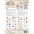DECOUPAGE AND ACCESSOIRES Decoupagepapir, Hobby Circles, spurve, 8 Blat A4