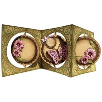 Stamping and embossing stencil of Diesire, card making