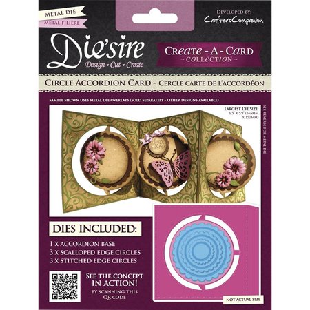 Die'sire Stamping and embossing stencil of Diesire, card making