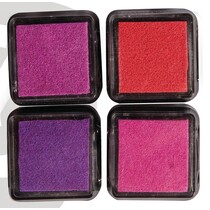 Mini Tusche-Stempelkissen, 4er Set
