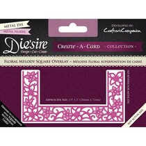 Stamping and embossing stencil of Diesire, Filigree Overlay