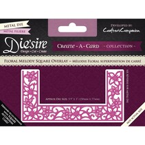 Stamping and embossing stencil of Diesire, Filigree Overlay
