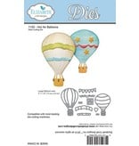 Taylored Expressions Ponsen en embossing sjablonen: hete luchtballons