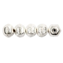 Eksklusiv perle med tværgående hul, D: 10 mm, hulstr 1 mm