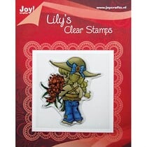 Clear stamps, "Lily Blomster"