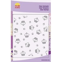 Transparent background stamp, "Strawberry Shortcake"