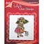 Joy!Crafts und JM Creation Clear stamps, "Lily with a watering can"