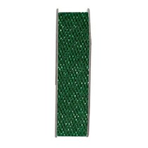 Cinta, satén brillo, verde, 3 metros.
