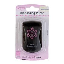 2.5cm embossing punch - snowflake