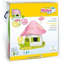 Artesanato Kit, KitsforKids Foam Mushroom House.