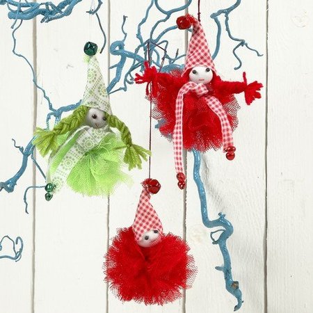 BASTELZUBEHÖR / CRAFT ACCESSORIES ferramenta prática para pompons gerando - conjunto de 4 tamanhos