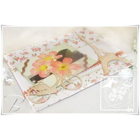 Joy!Crafts und JM Creation Punching and embossing templates: Eiffel Tower