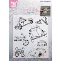Transparent stamp: Auto - Männersache