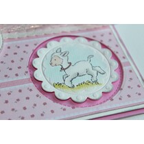 Transparent Stempel: Frühling, Baby