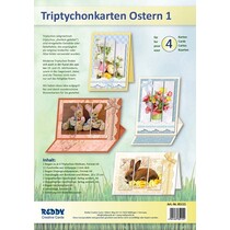 Complete Bastelset for 4 cards + envelopes