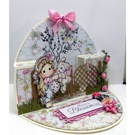 KARTEN und Zubehör / Cards Tipo de cartão pop-up oval card