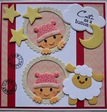 Marianne Design Marianne Design, estampage et gaufrage pochoir, Collectables - Baby de Eline