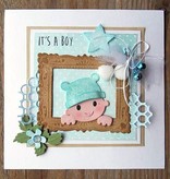 Marianne Design Marianne Design, stansing og preging sjablong, Samler - Elines baby