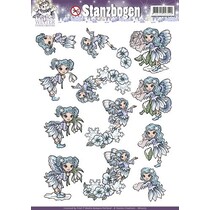 A4 Stanzbogen, Thema: Fee