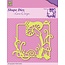Nellie snellen Cutting and embossing stencils, nature and fungus in the picture frame