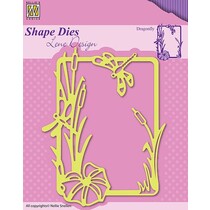 Cutting and embossing stencils, nature and level of the picture frame