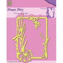 Cutting and embossing stencils, nature and level of the picture frame